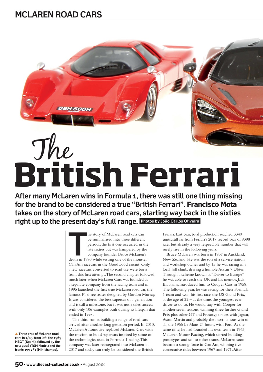 Diecast Collector Preview Pages