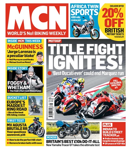 MCN issue 20th June 2018