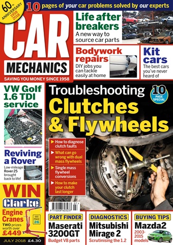 Car Mechanics issue July 2018