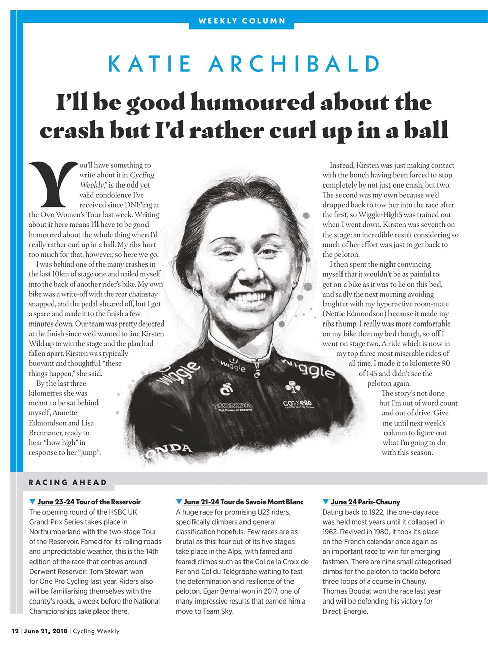 Cycling Weekly Preview Pages
