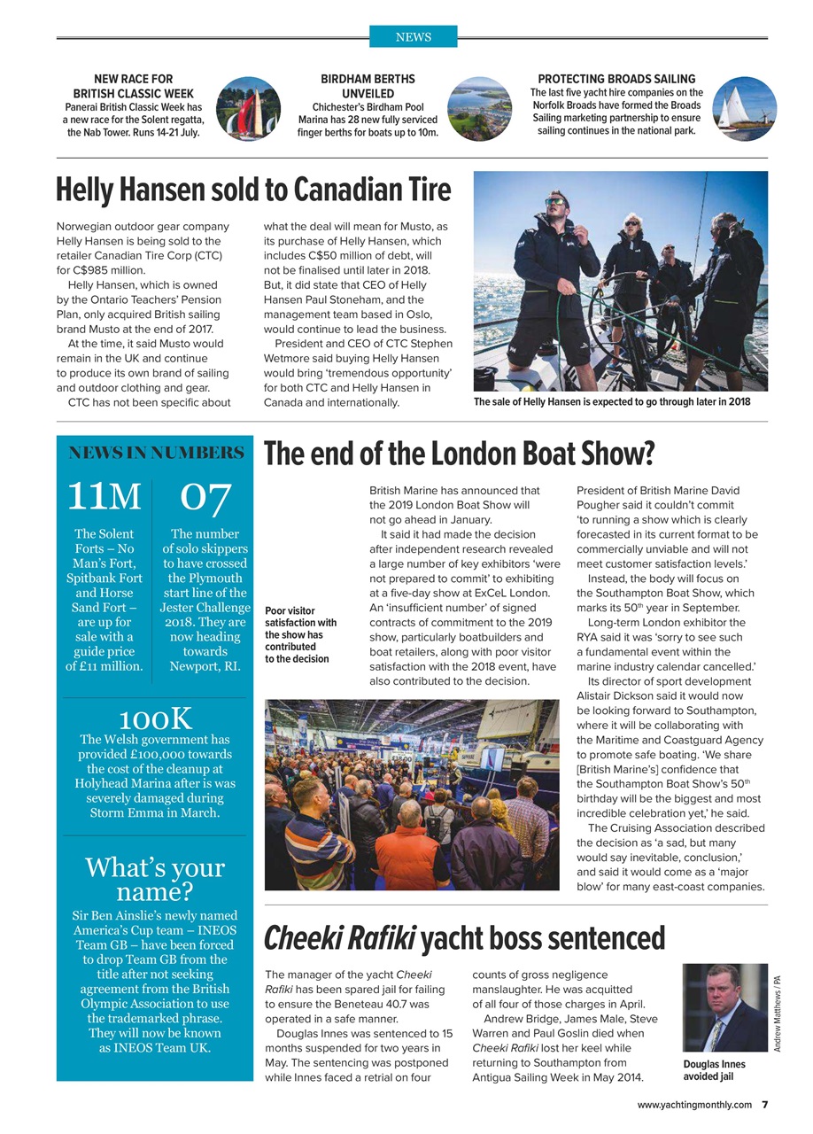 Yachting Monthly Preview Pages