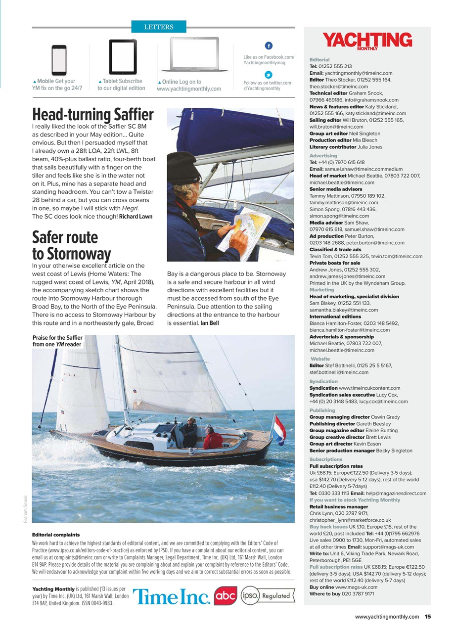 Yachting Monthly Preview Pages