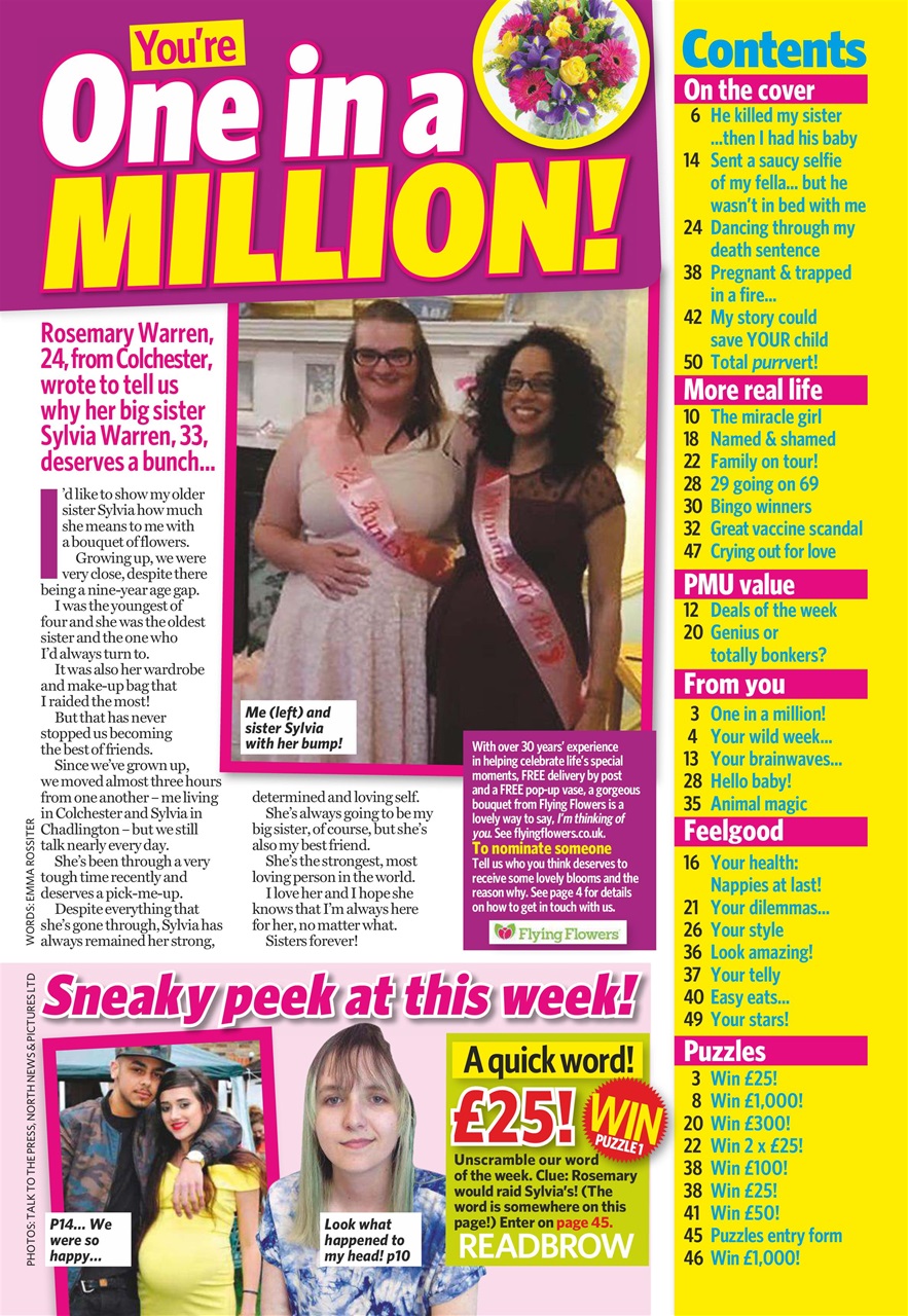 Pick Me Up Preview Pages