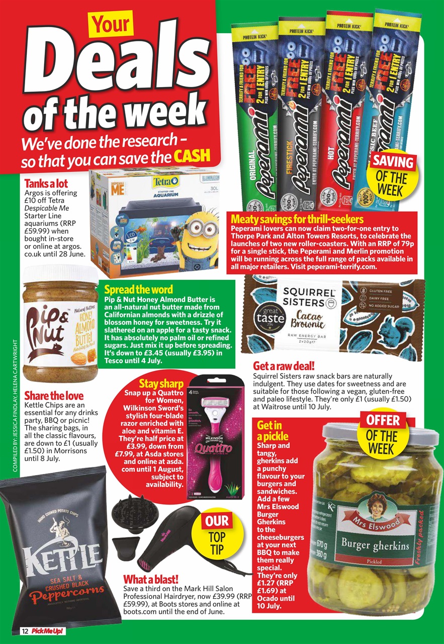 Pick Me Up Preview Pages