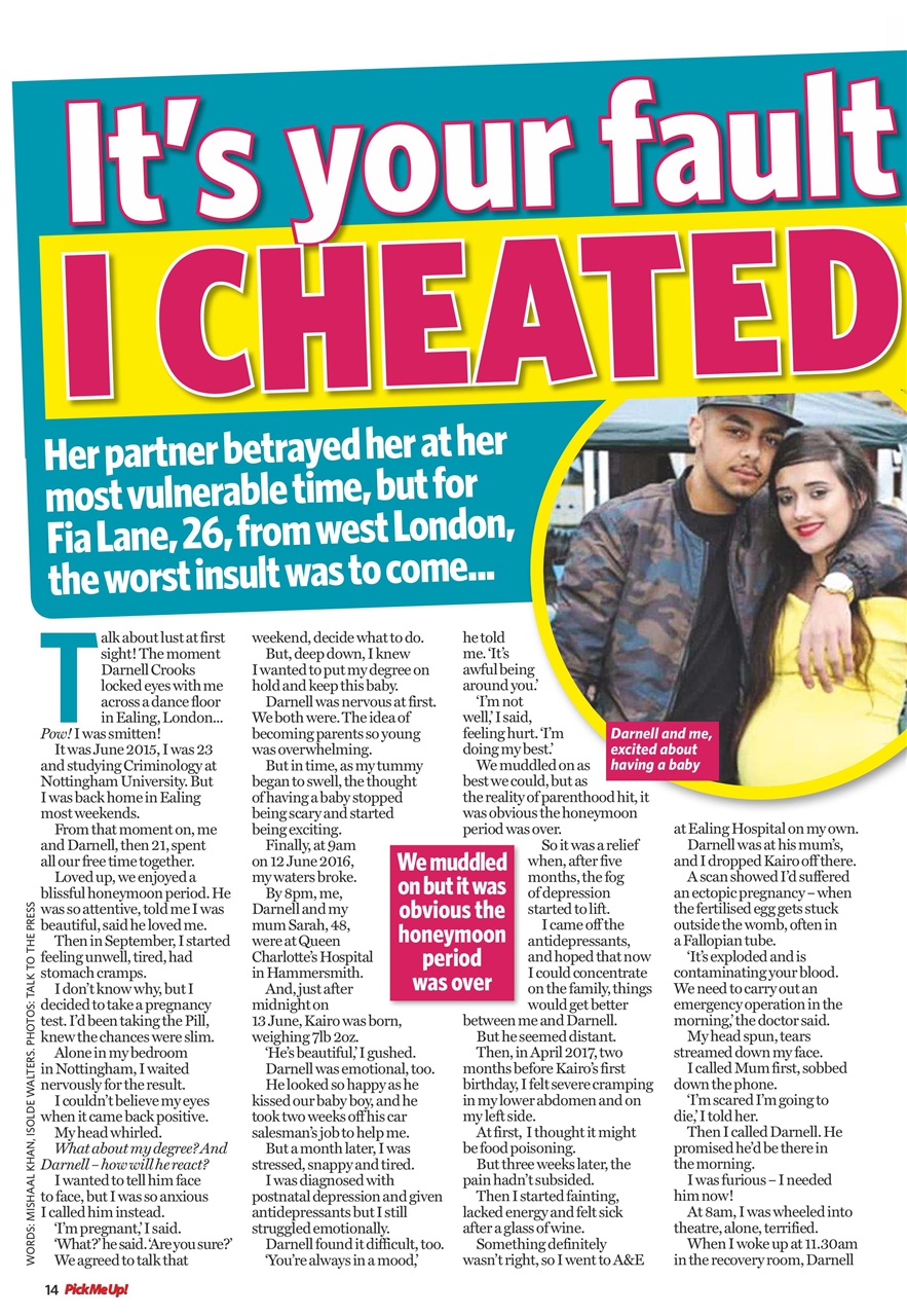 Pick Me Up Preview Pages