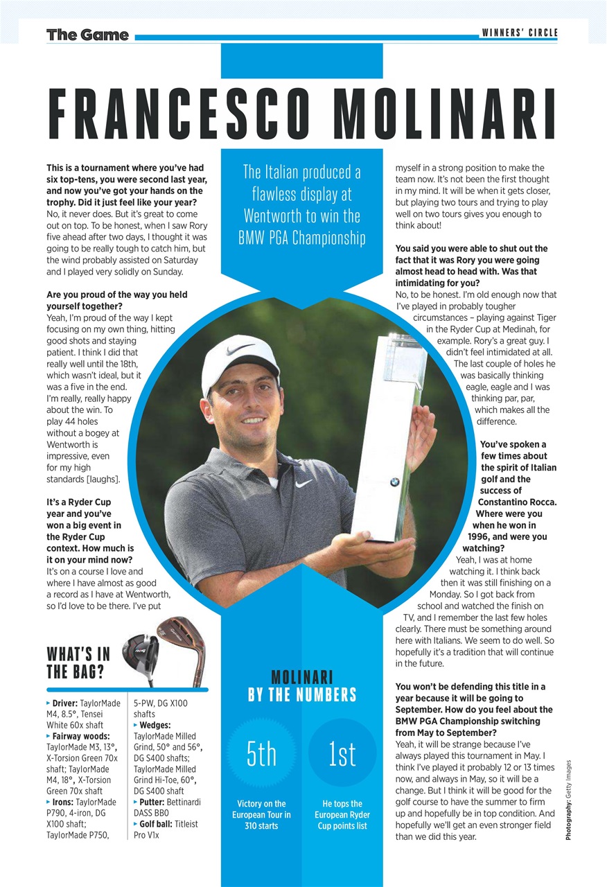 Golf Monthly Preview Pages