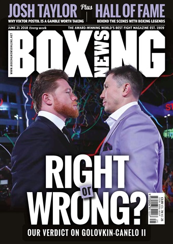 Boxing News issue 19/06/2018
