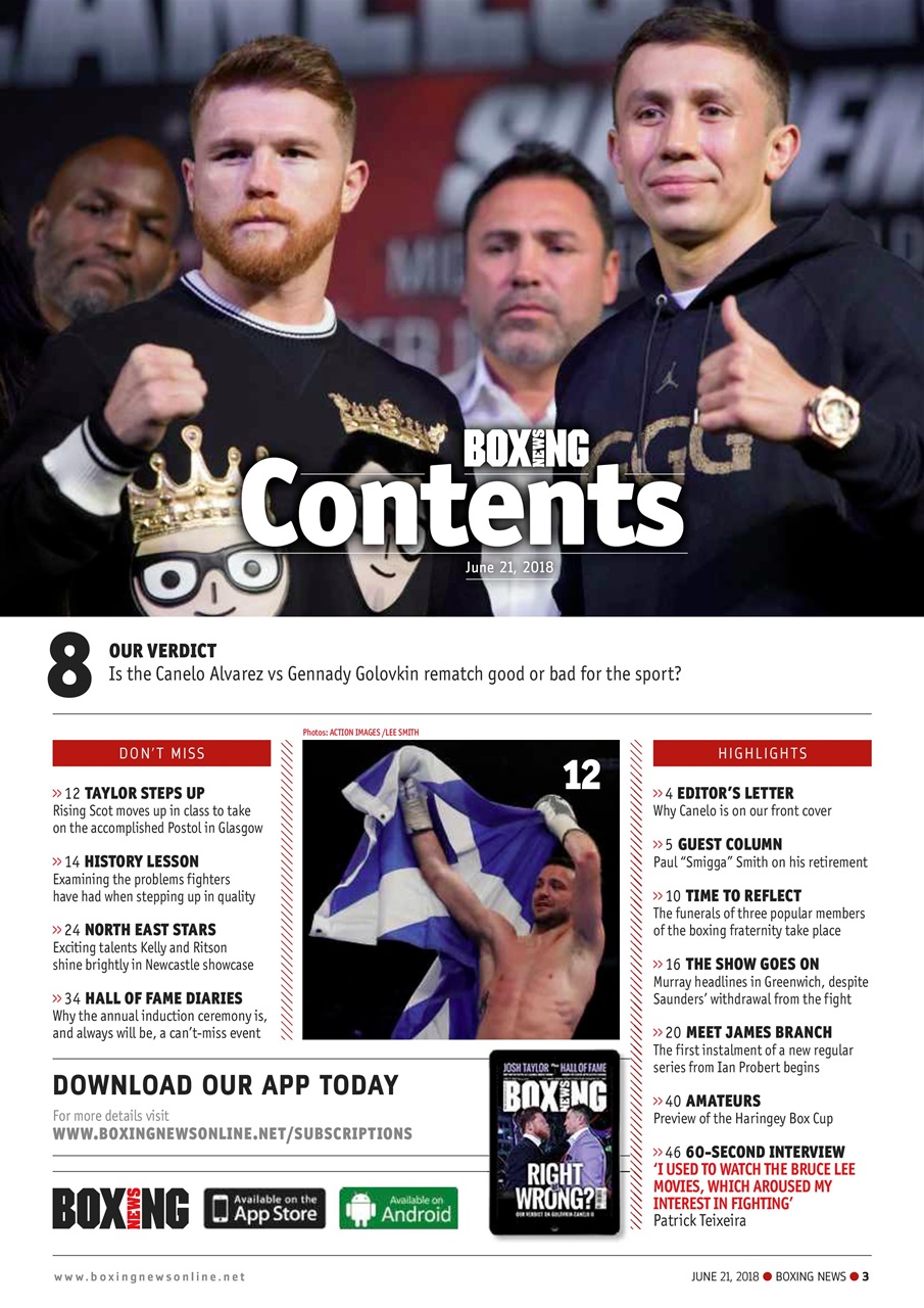 Boxing News Preview Pages