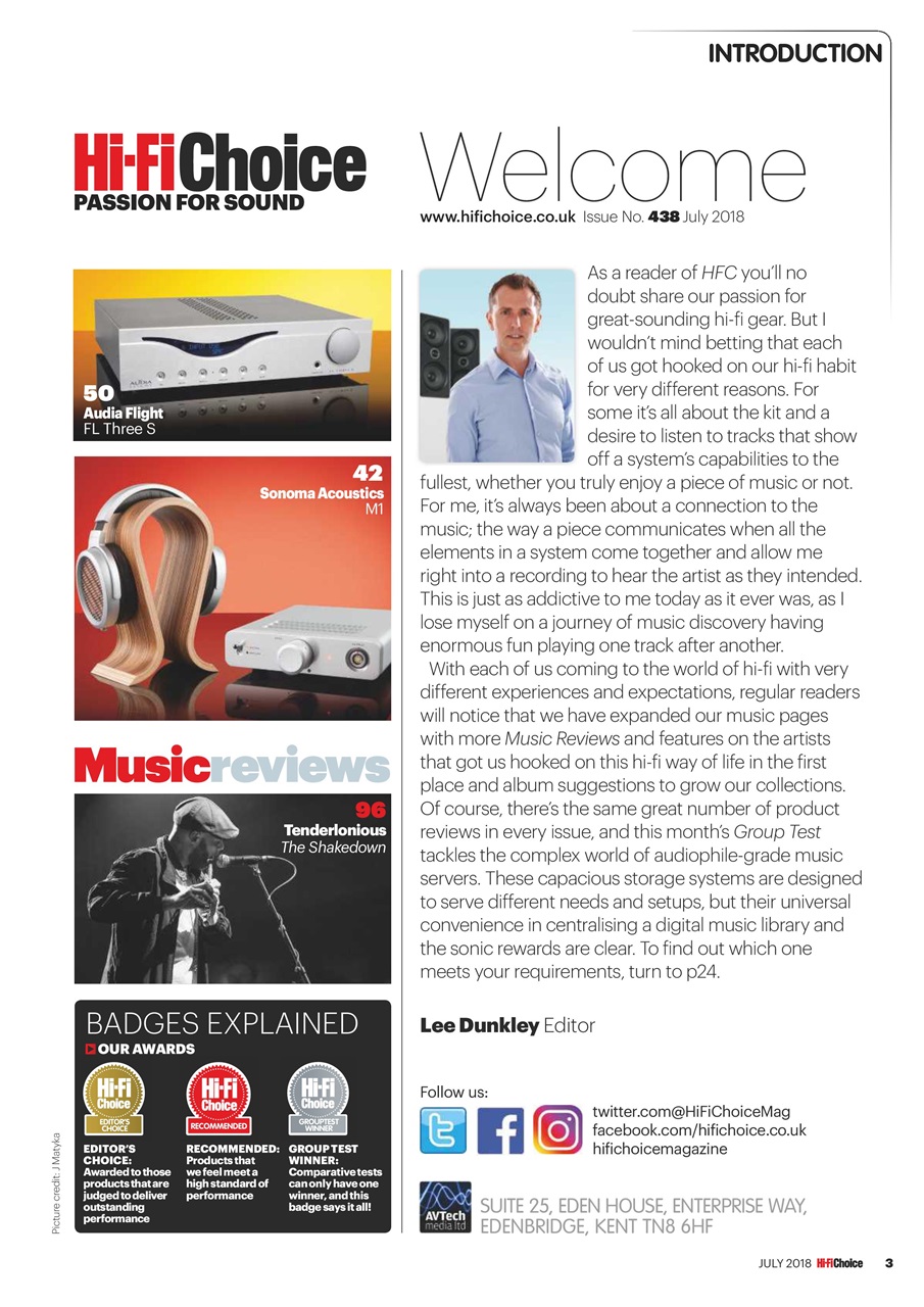 Hi-Fi Choice Preview Pages