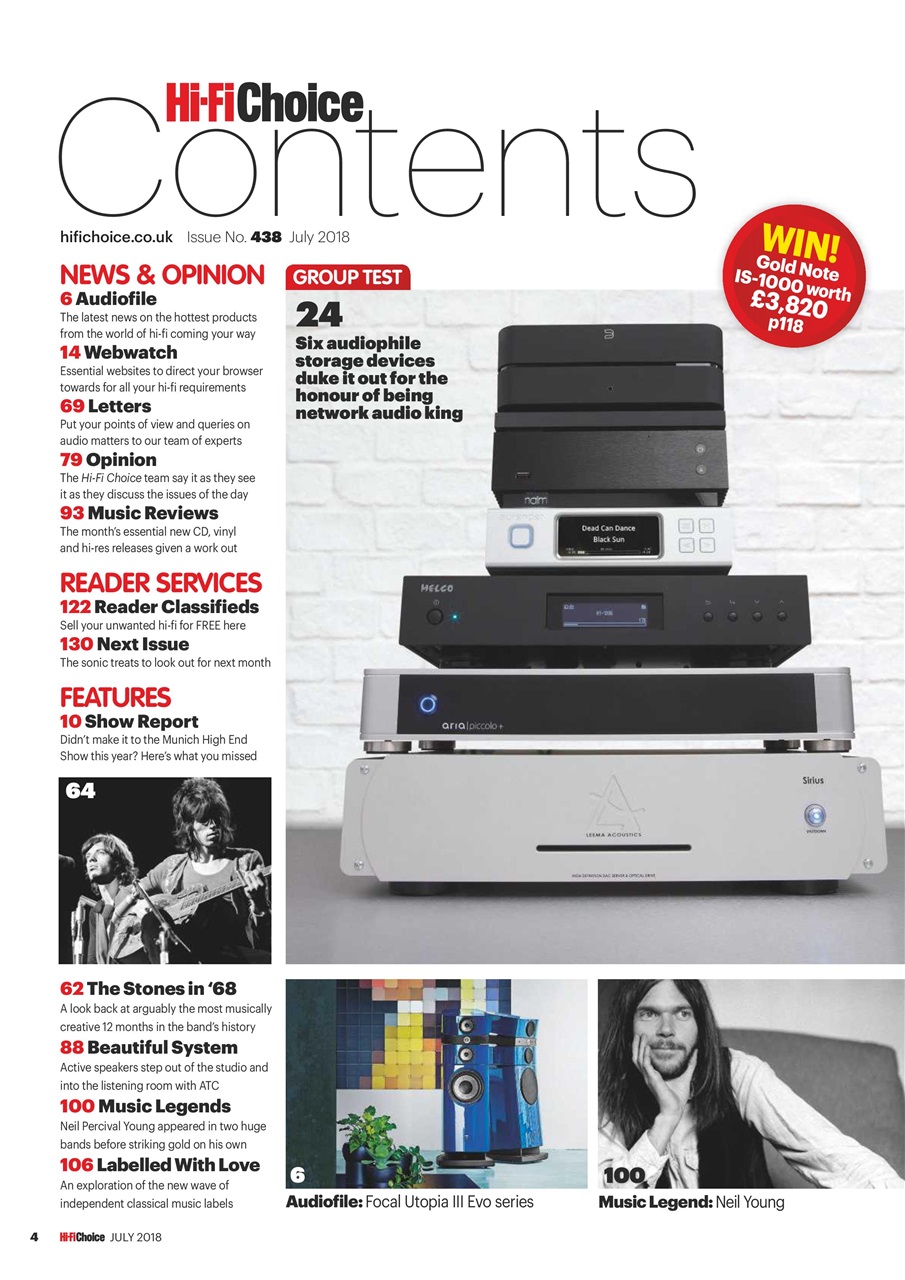 Hi-Fi Choice Preview Pages