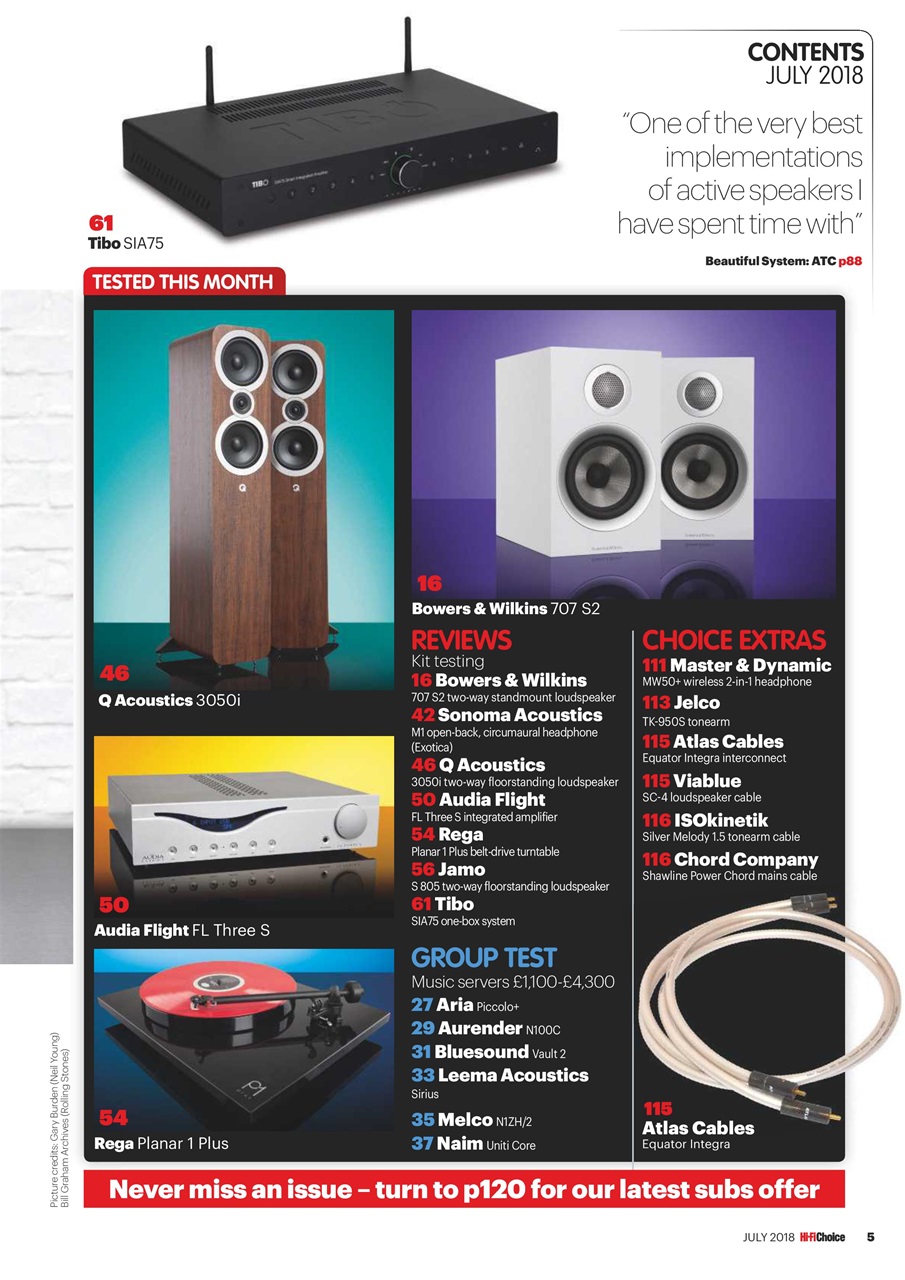 Hi-Fi Choice Preview Pages