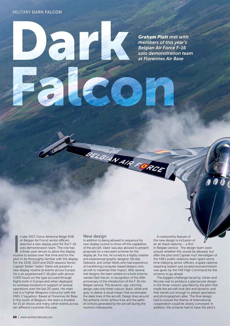 AIR International Preview Pages
