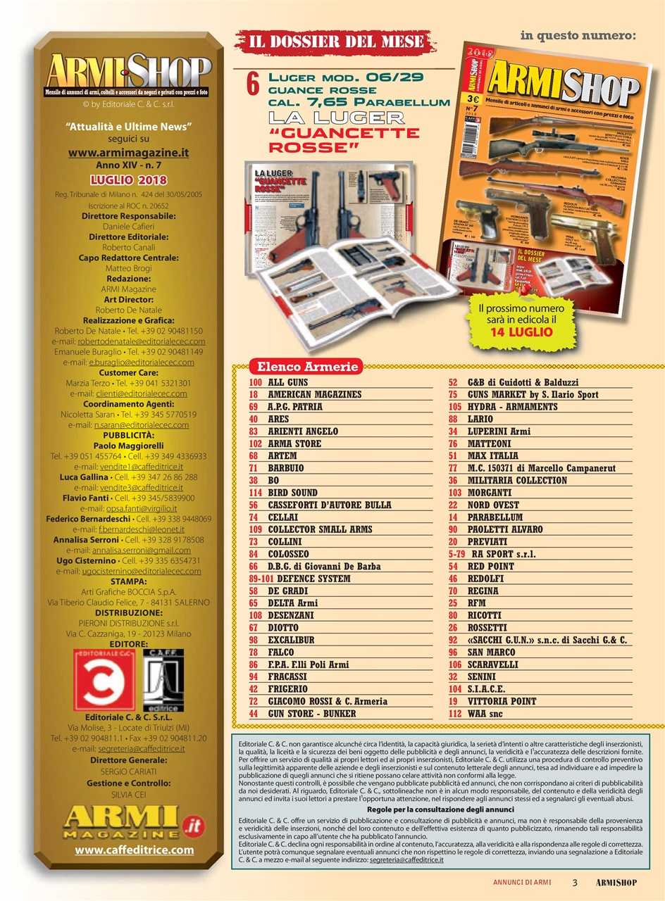 ARMI SHOP Preview Pages