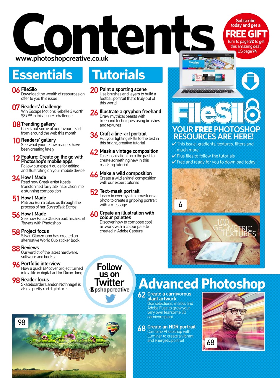 Photoshop Creative Preview Pages