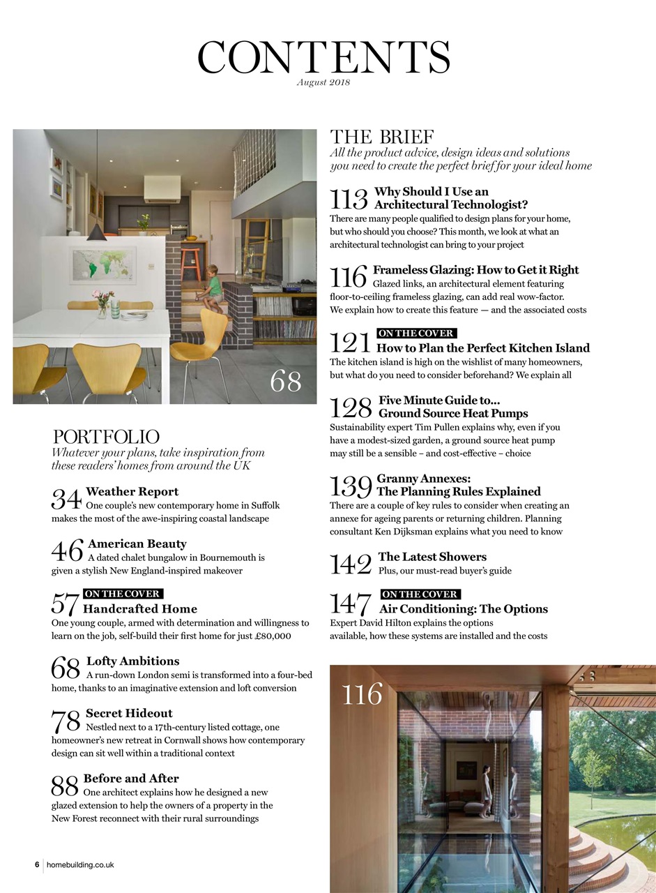 Homebuilding & Renovating Magazine Preview Pages
