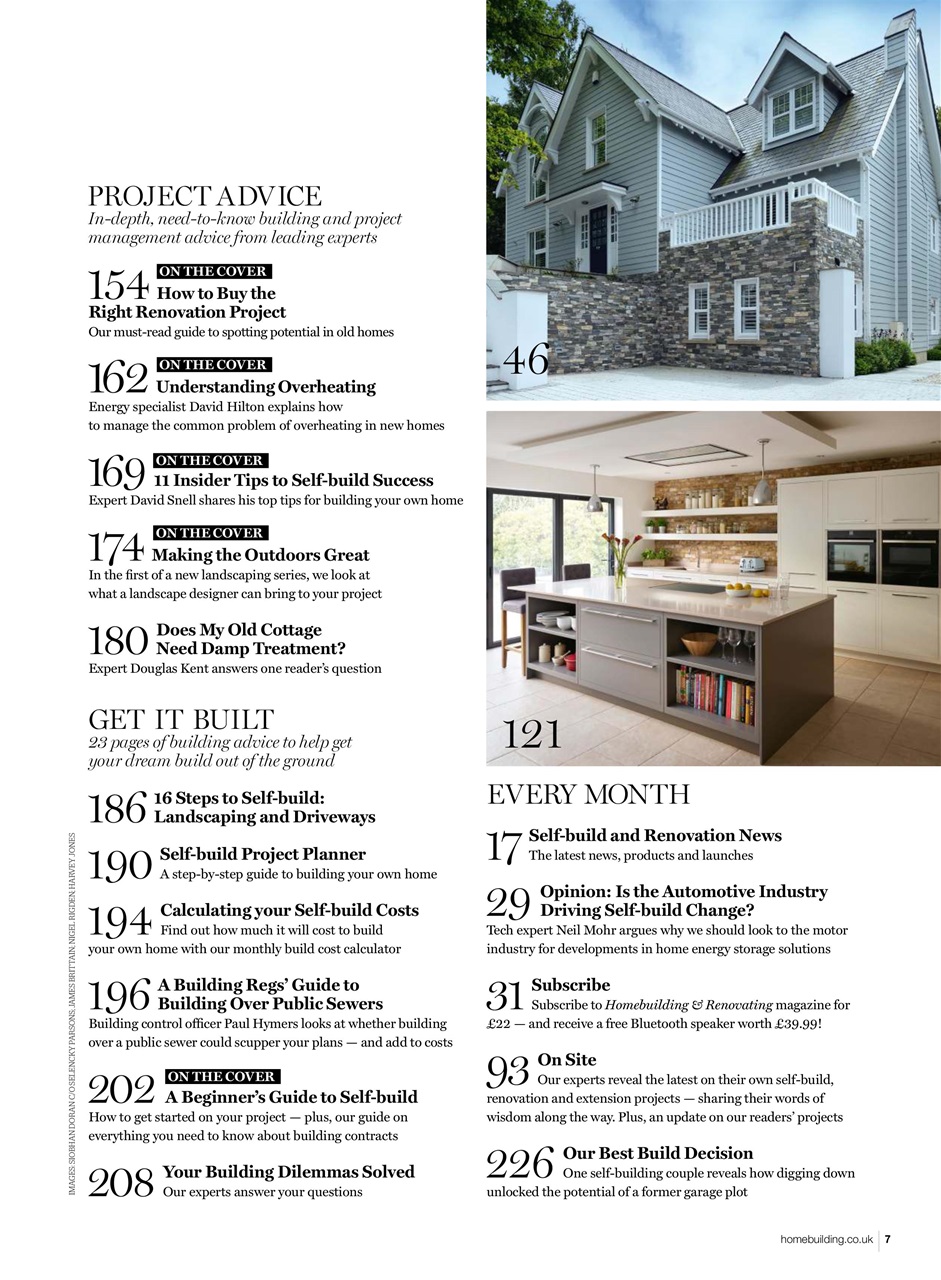 Homebuilding & Renovating Magazine Preview Pages