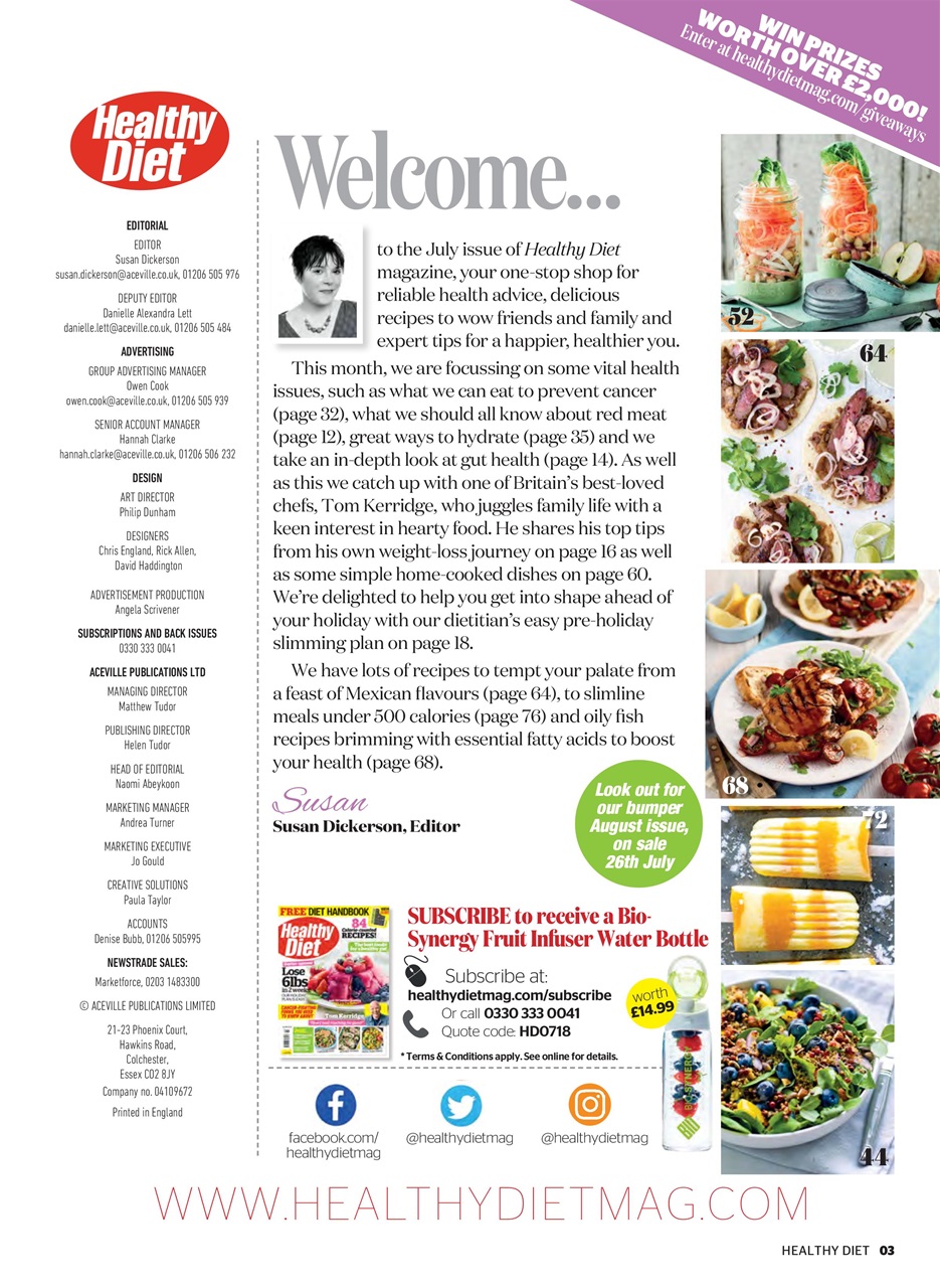 Healthy Diet Preview Pages