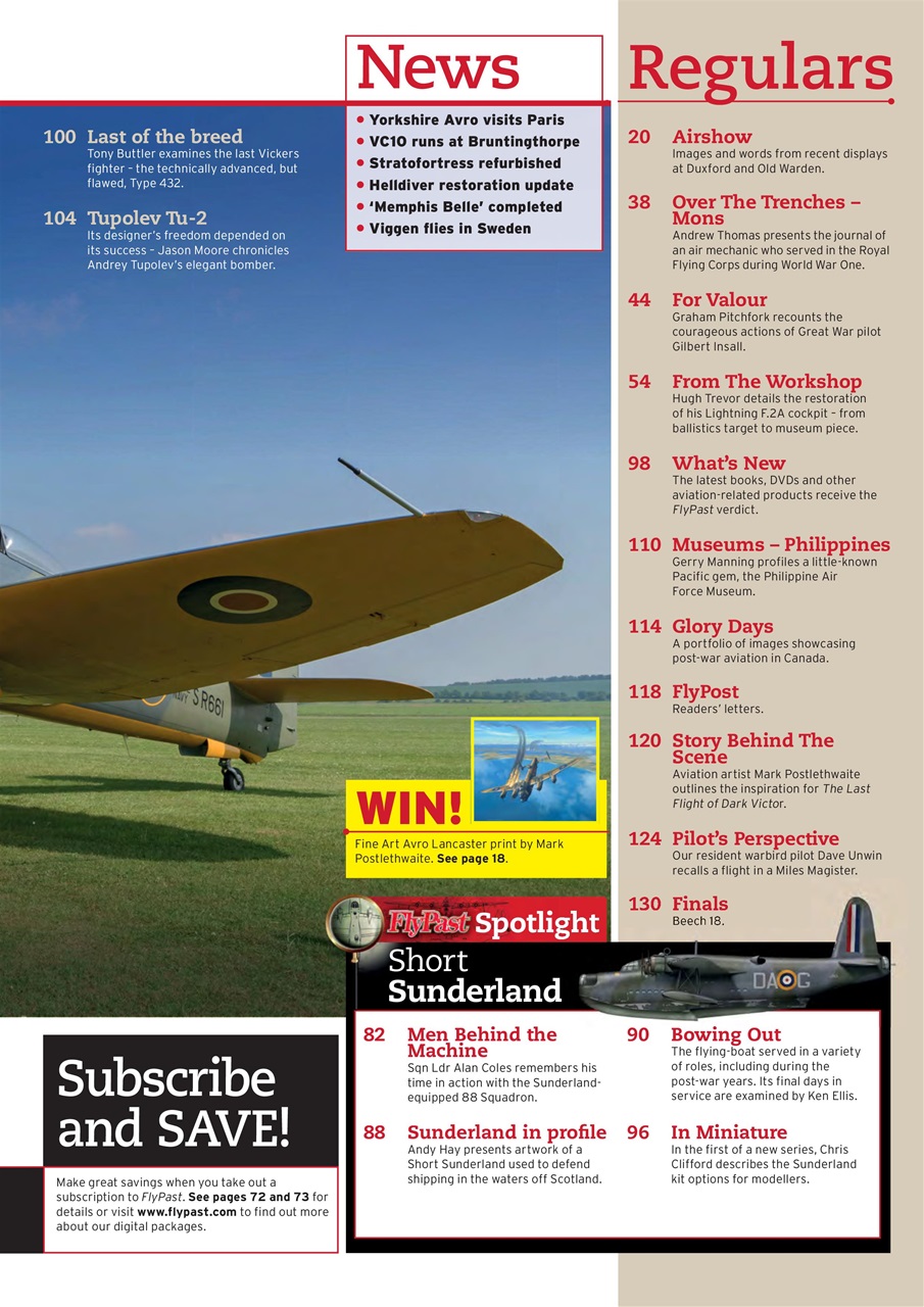 FlyPast Preview Pages