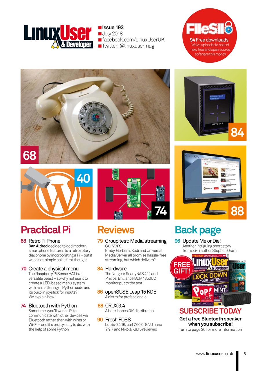 Linux User and Developer Preview Pages