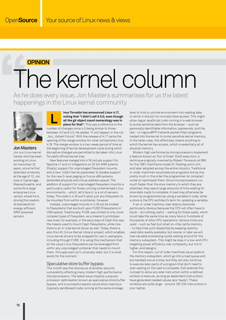 Linux User and Developer Preview Pages