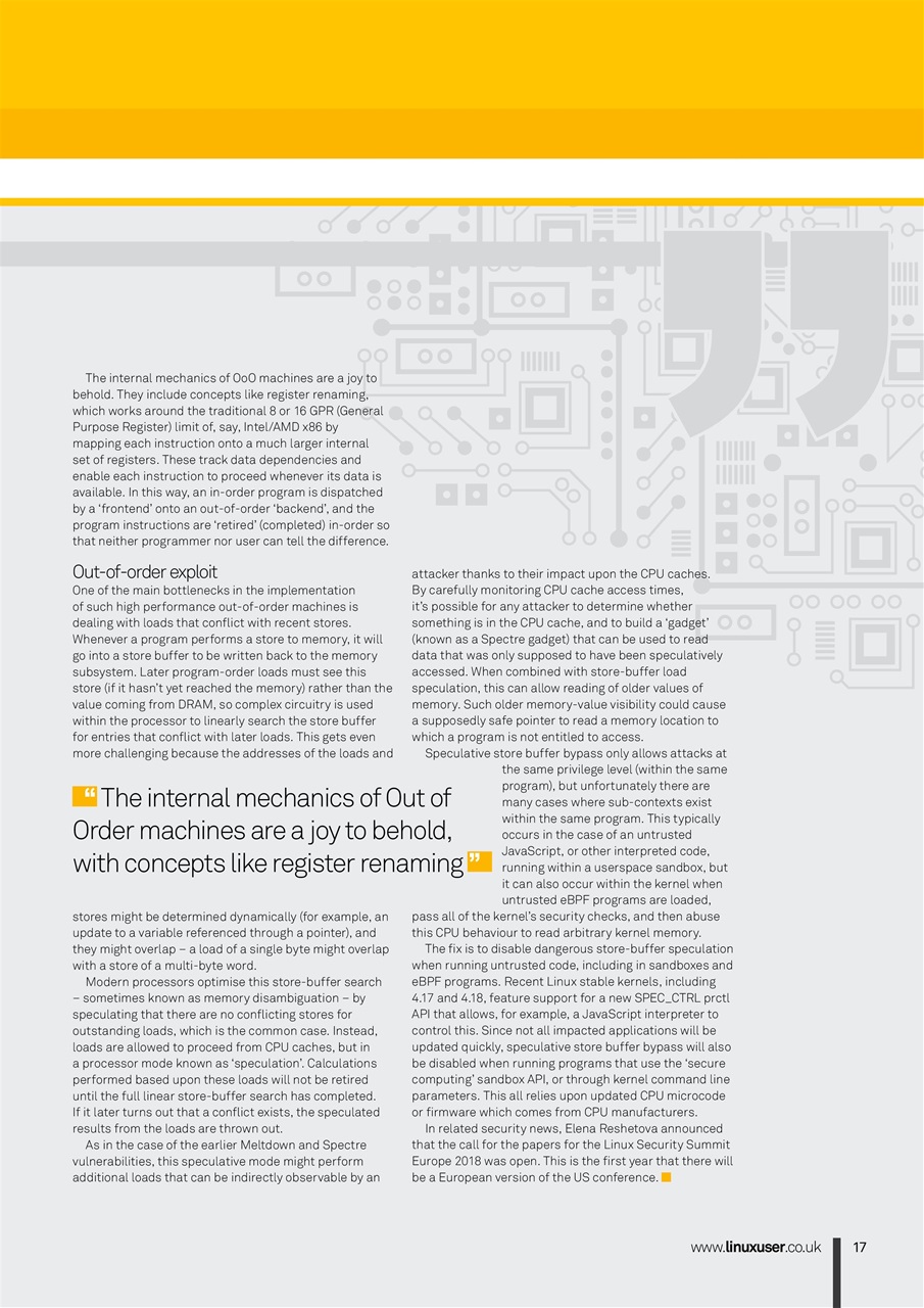 Linux User and Developer Preview Pages