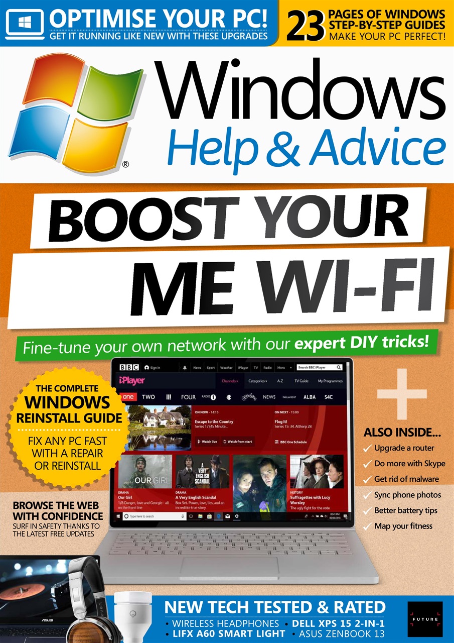 Windows Help & Advice Preview Pages