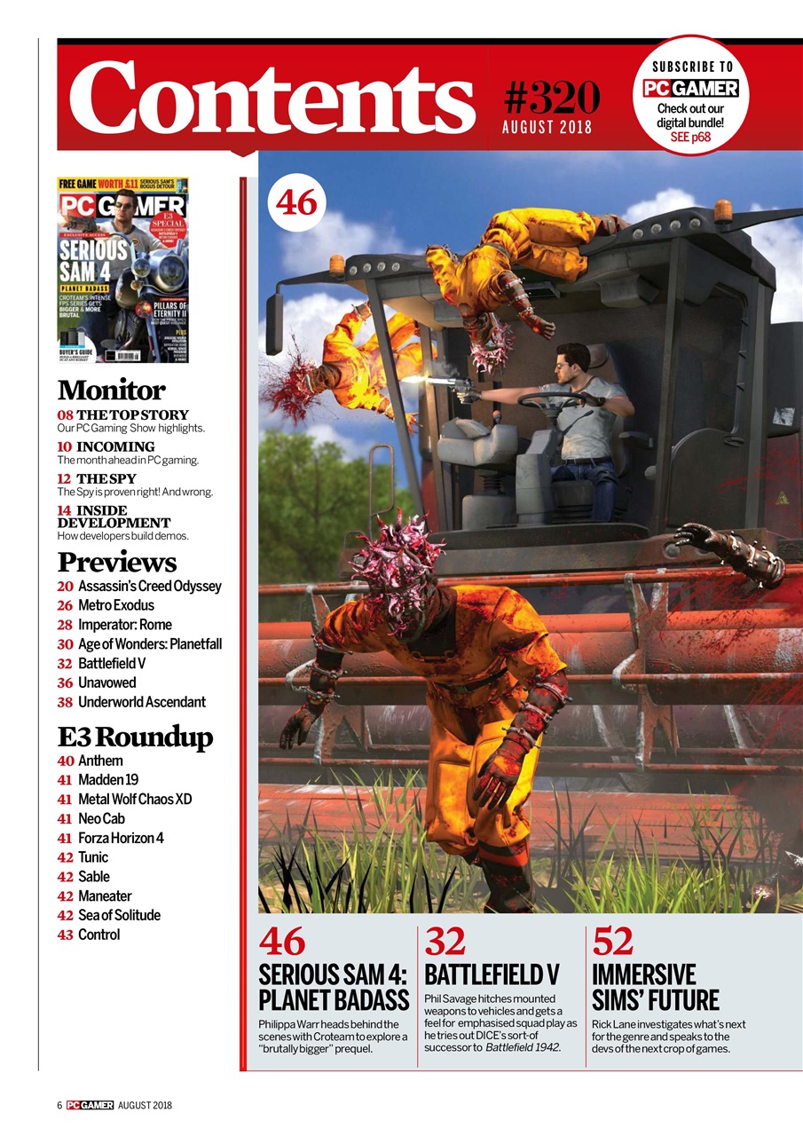 PC Gamer (UK Edition) Preview Pages