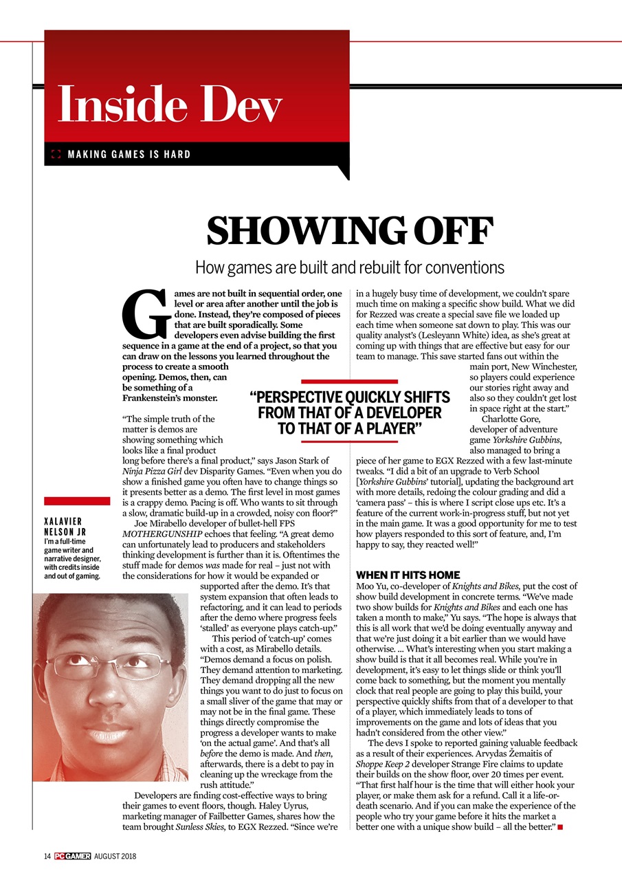 PC Gamer (UK Edition) Preview Pages