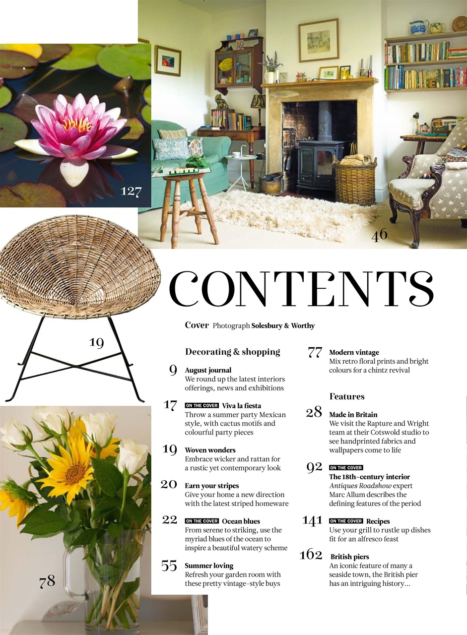 Period Living Magazine Preview Pages