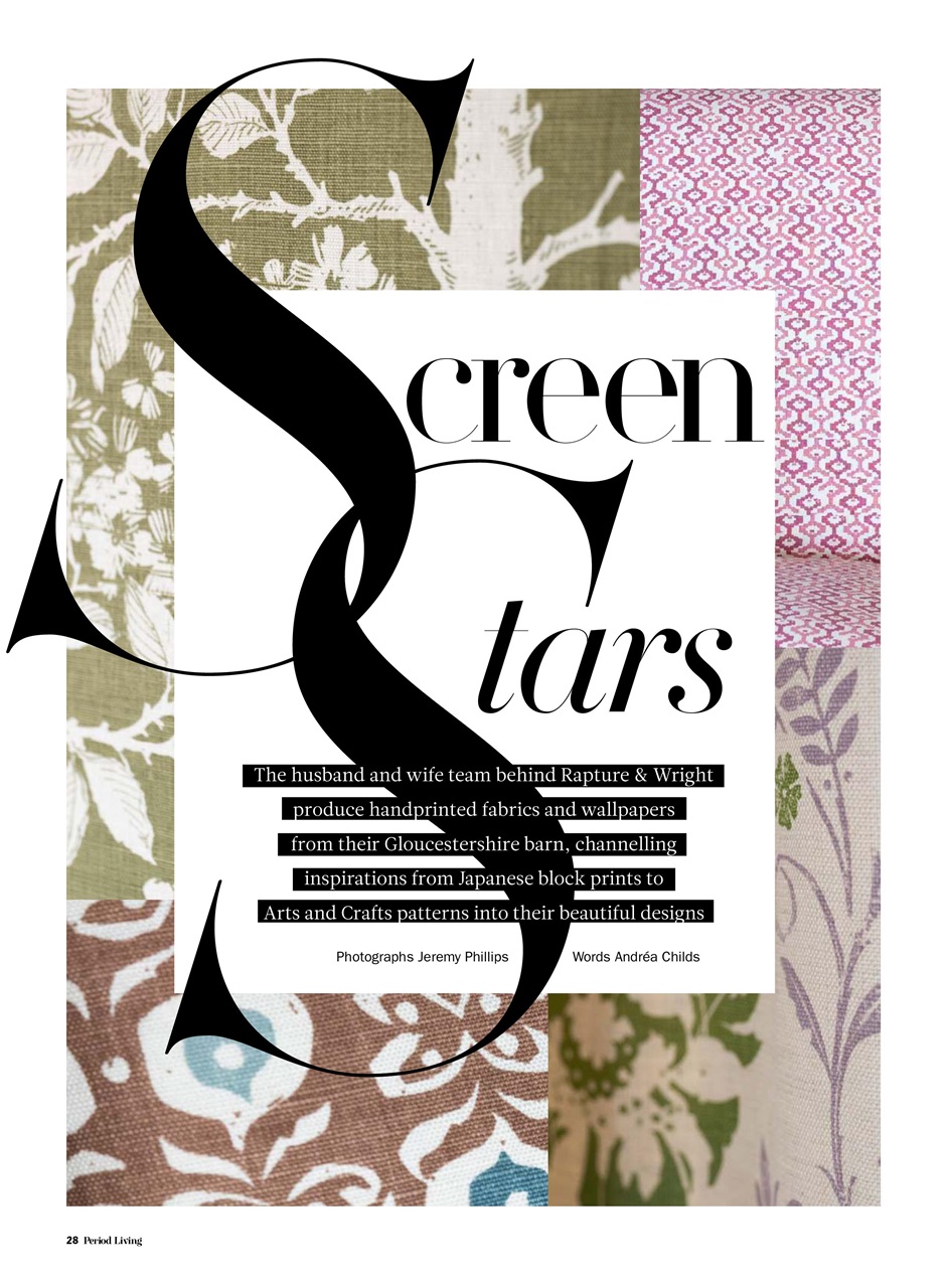 Period Living Magazine Preview Pages