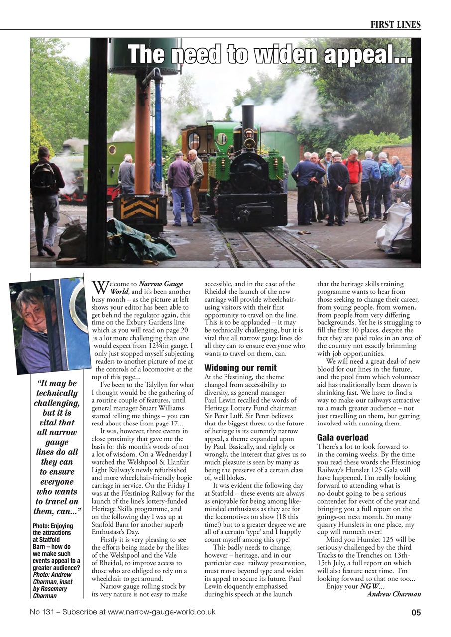 Narrow Gauge World Preview Pages