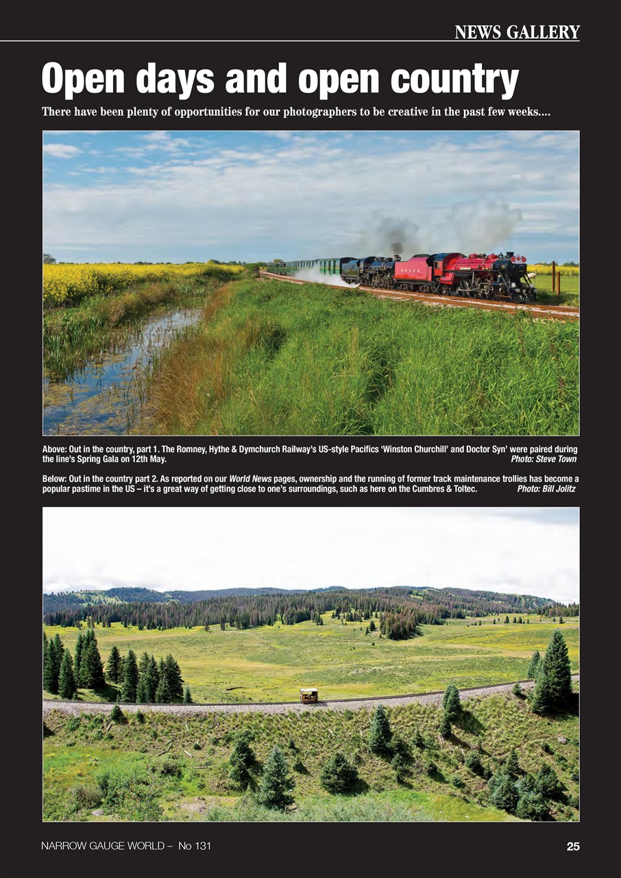 Narrow Gauge World Preview Pages