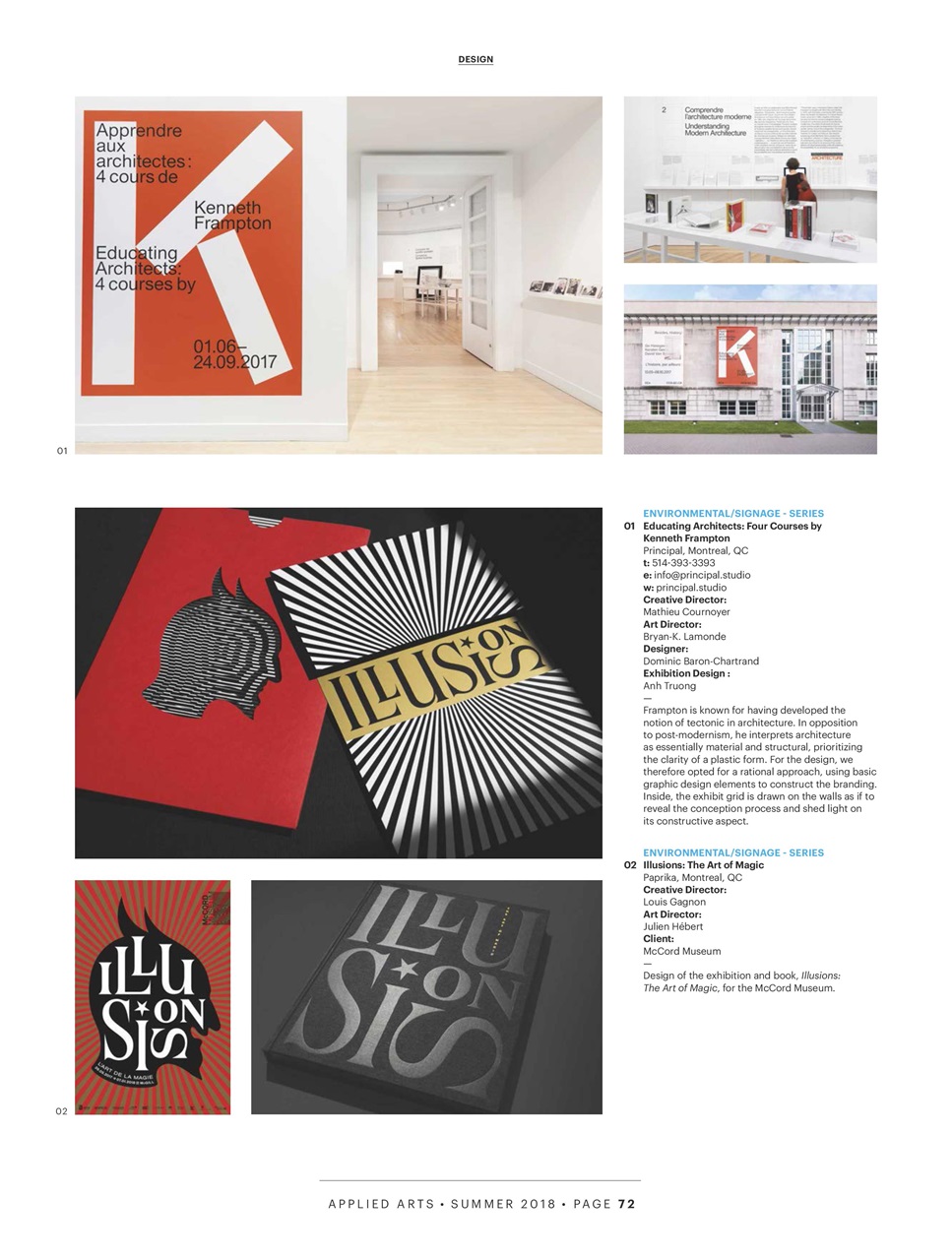 Applied Arts Preview Pages