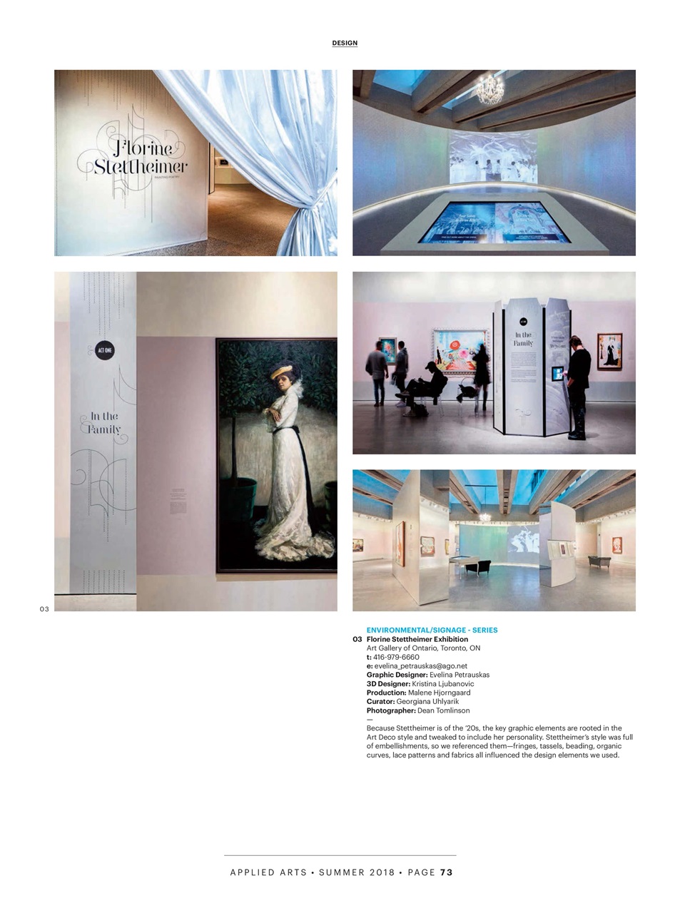 Applied Arts Preview Pages