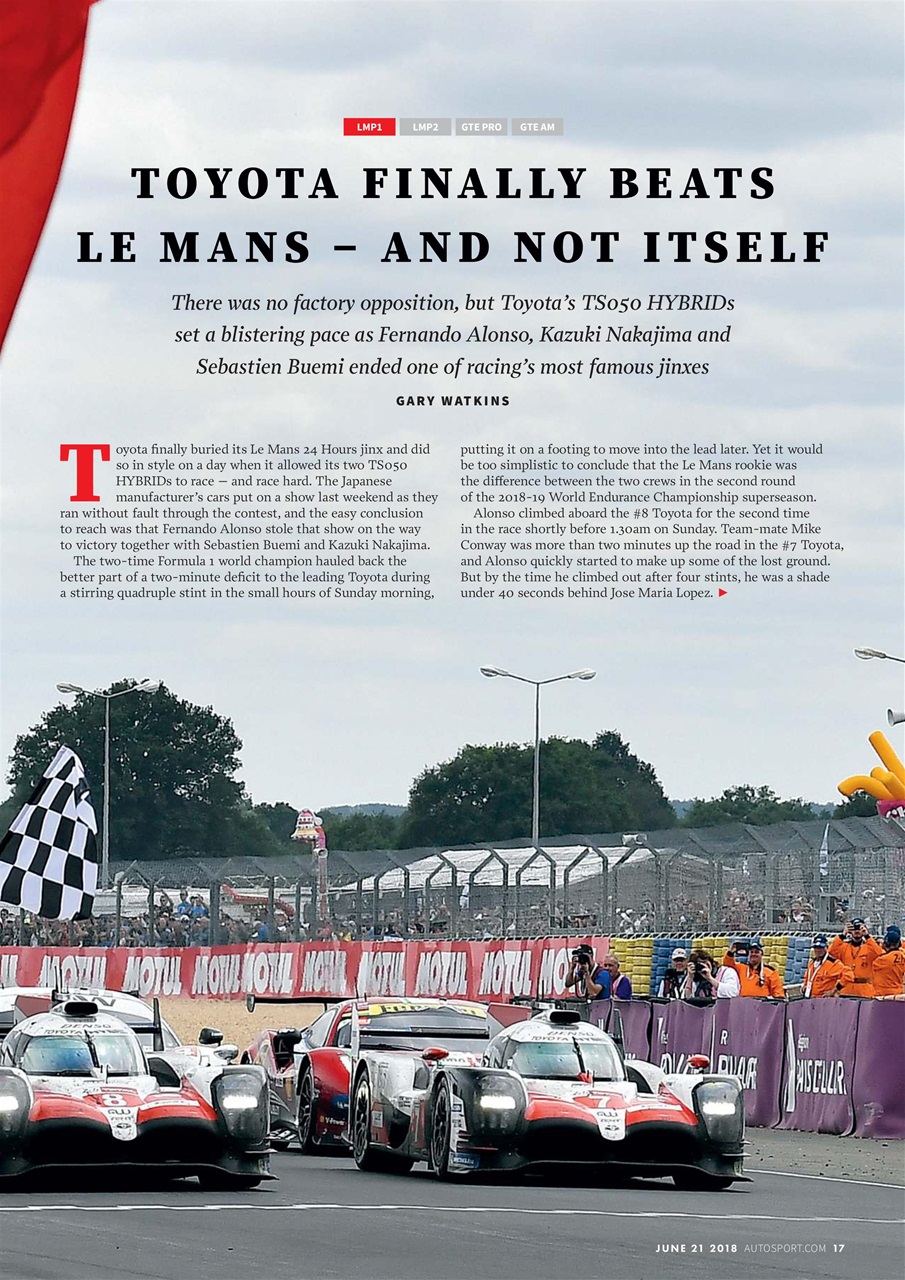 Autosport Preview Pages