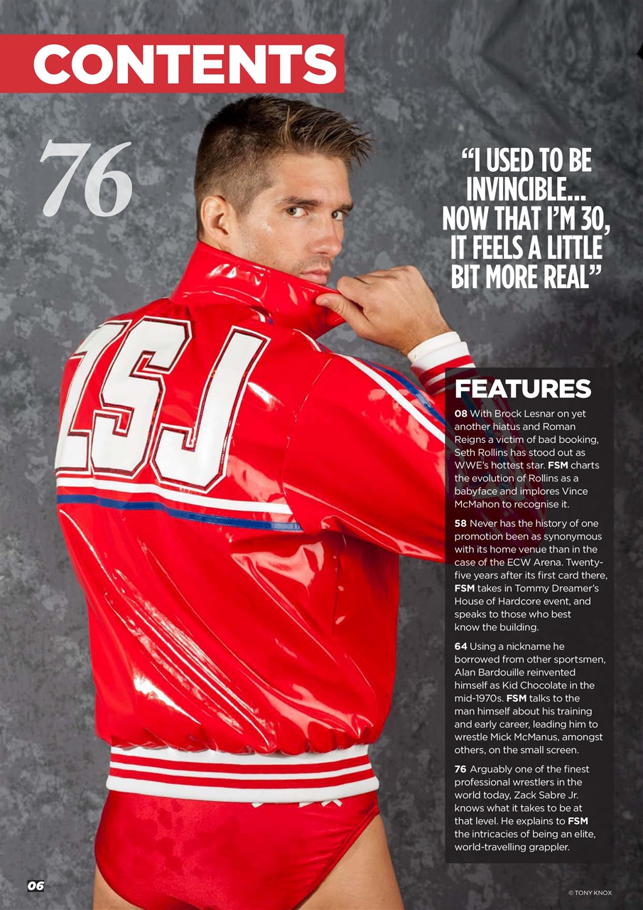 Wrestletalk Magazine Preview Pages