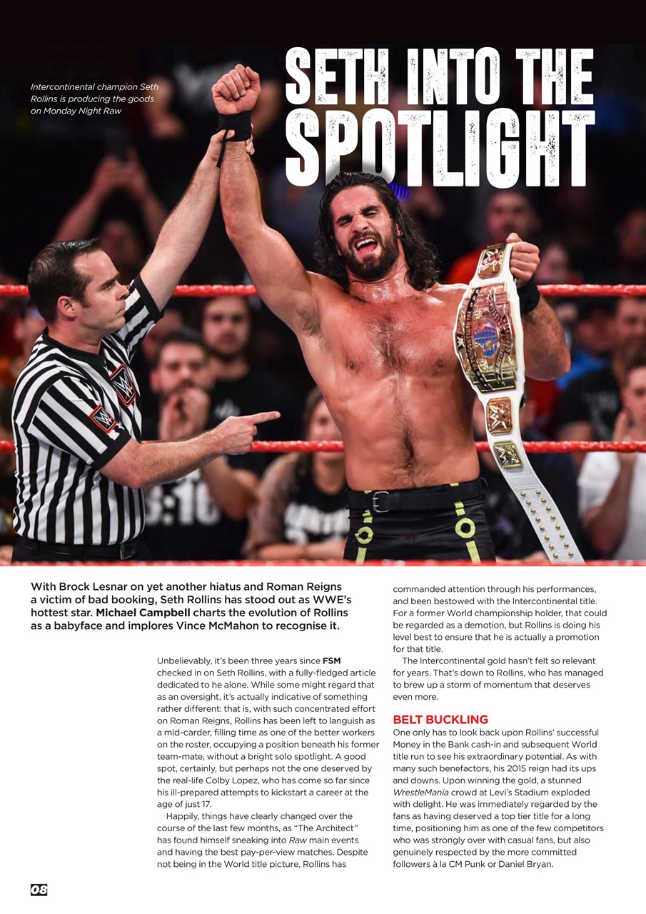 Wrestletalk Magazine Preview Pages