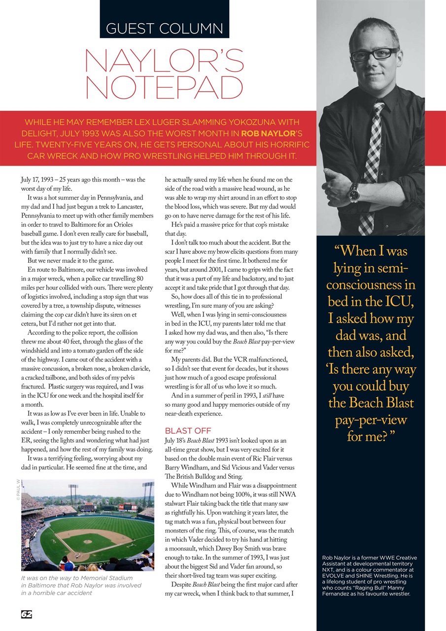 Wrestletalk Magazine Preview Pages