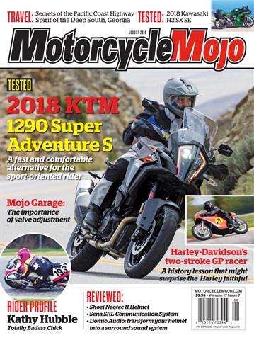 Motorcycle Mojo issue Aug-18
