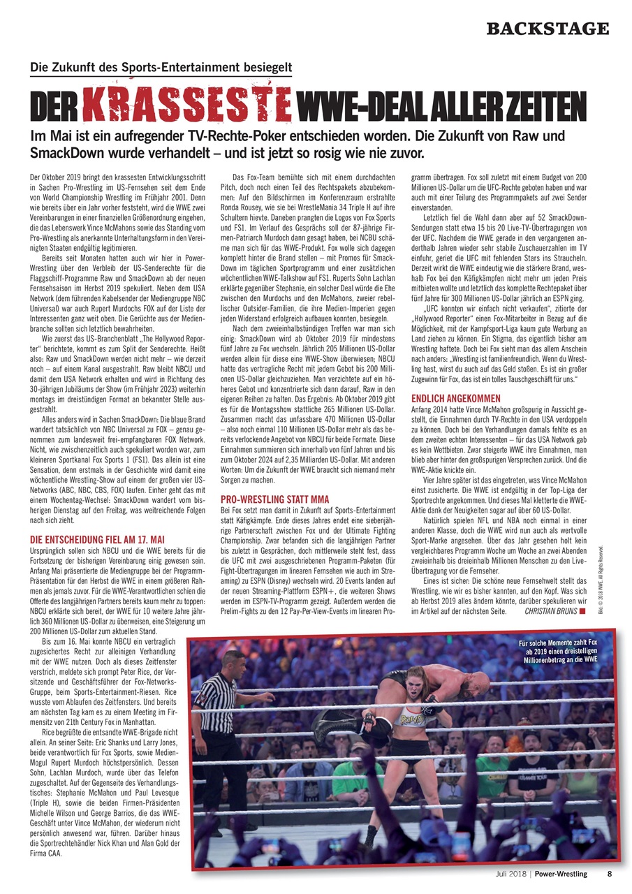 Power-Wrestling Preview Pages