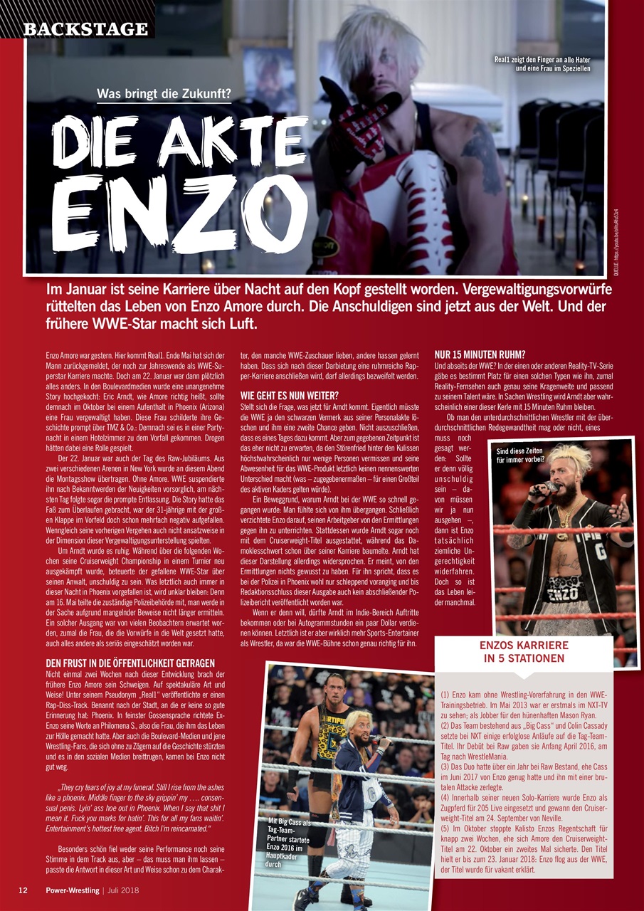 Power-Wrestling Preview Pages