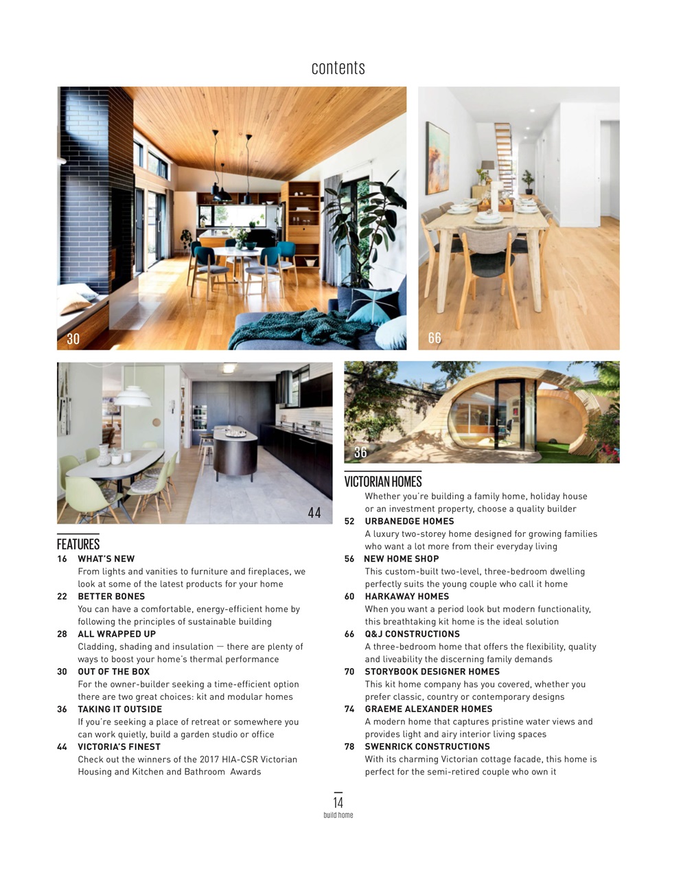 Build Home Victoria Preview Pages