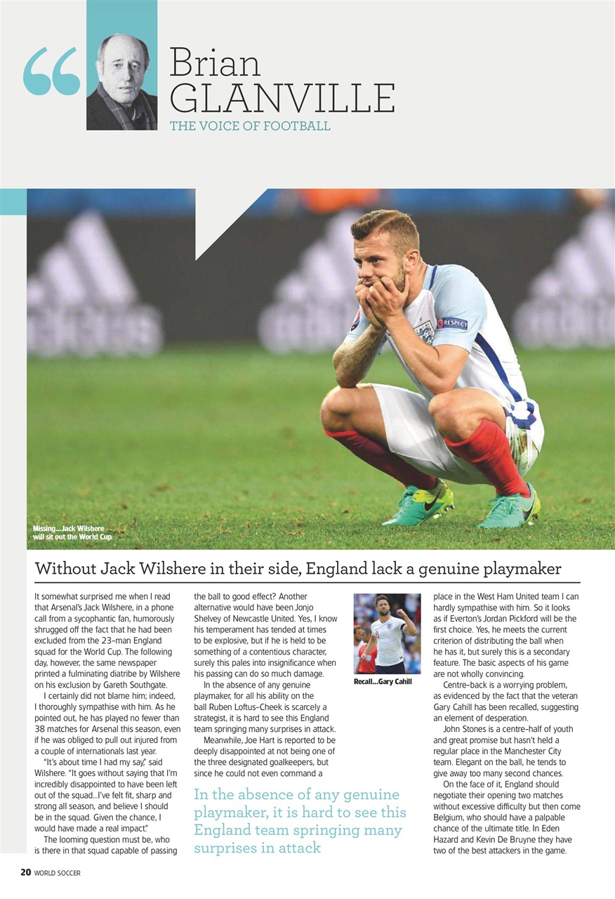 World Soccer Preview Pages