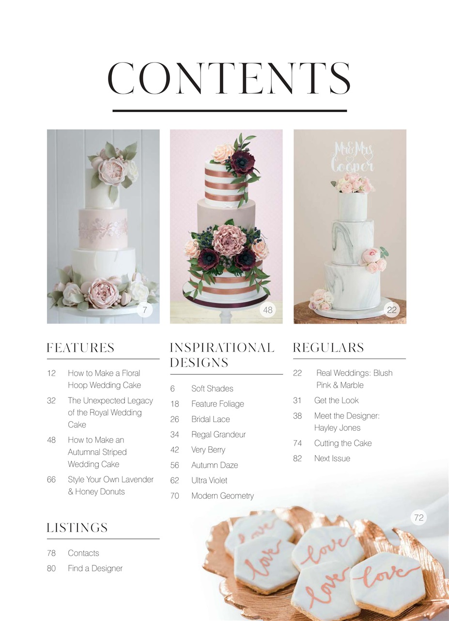 Wedding Cakes Preview Pages