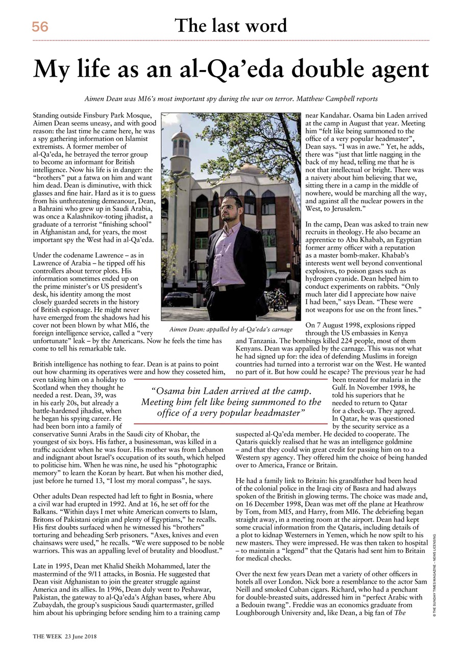 The Week Preview Pages