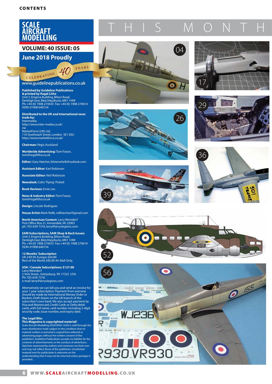 Scale Aircraft Modelling Preview Pages