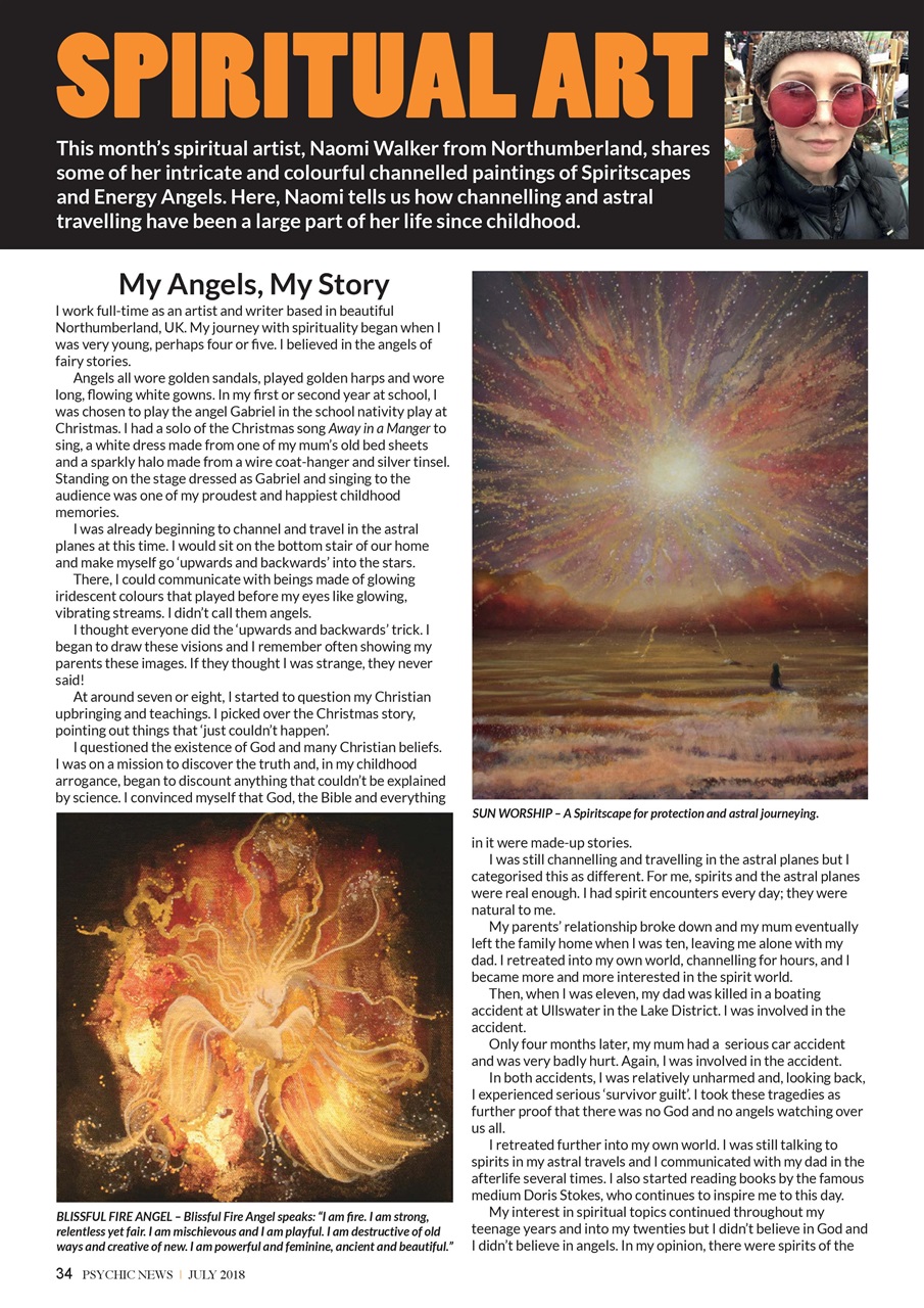 Psychic News Preview Pages