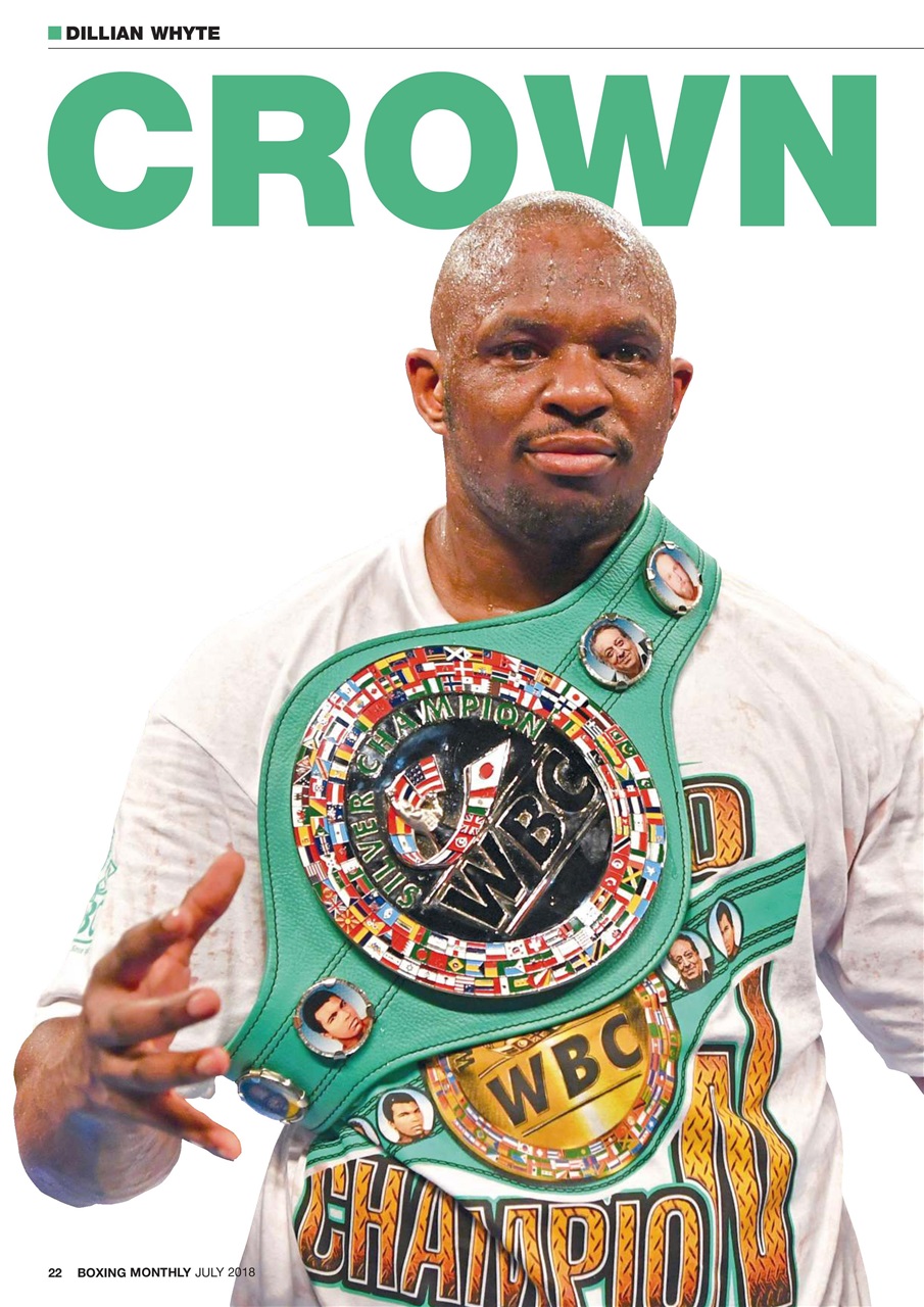 Boxing Monthly Preview Pages