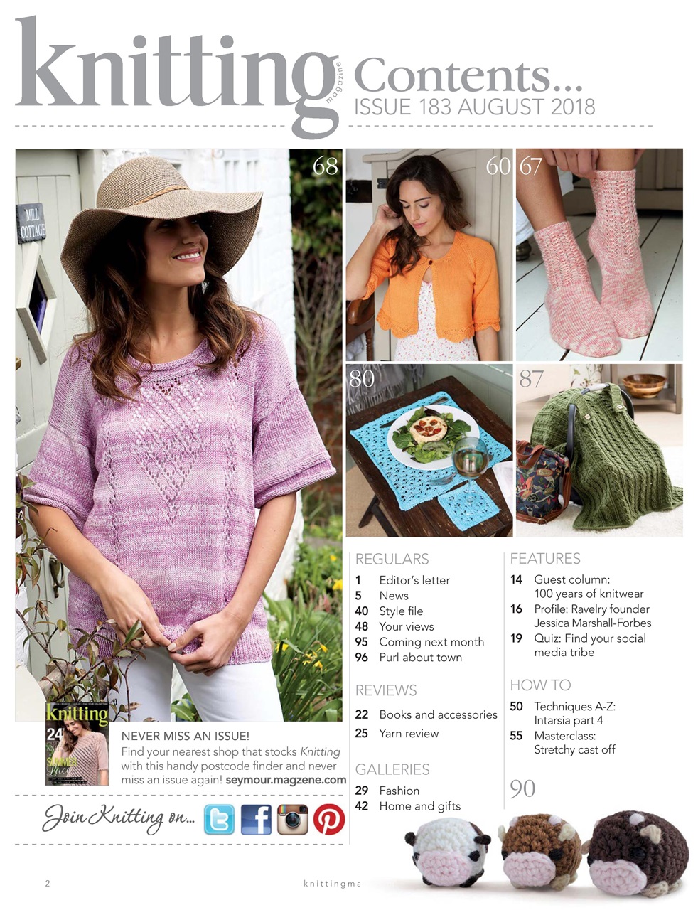 Knitting Preview Pages