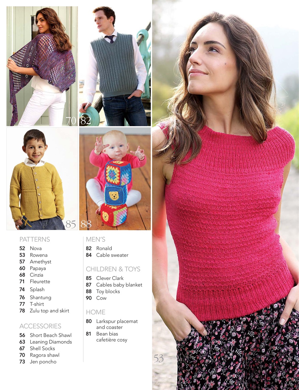 Knitting Preview Pages